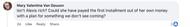 A fan commented (Image via Facebook/@General Hospital Fans - Official)